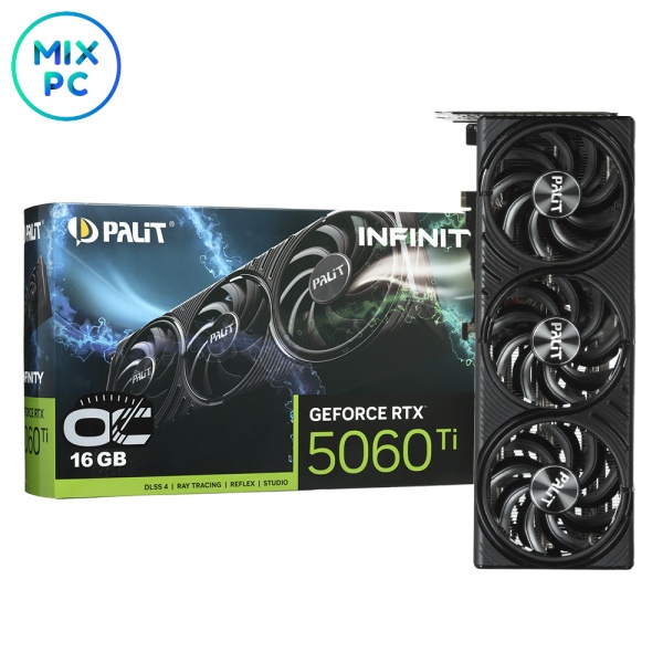 Видеокарта RTX 5060 Ti 16GB Palit INFINITY 3 OC NE7506TS19T1-GB2061S