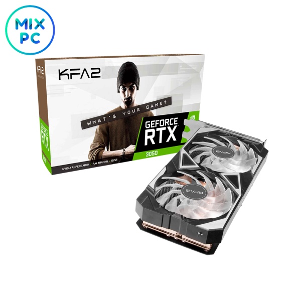 Видеокарта RTX 3050 8GB KFA2 EX 1-CLICK OC 35NSL8MD6YEK