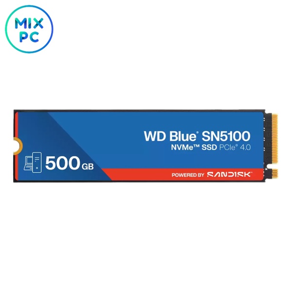 Накопитель SSD M.2 500GB WD Blue SN5100 WDS500G5B0E