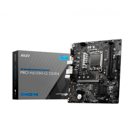 Материнская плата LGA1700 MSI PRO H610M-G DDR4