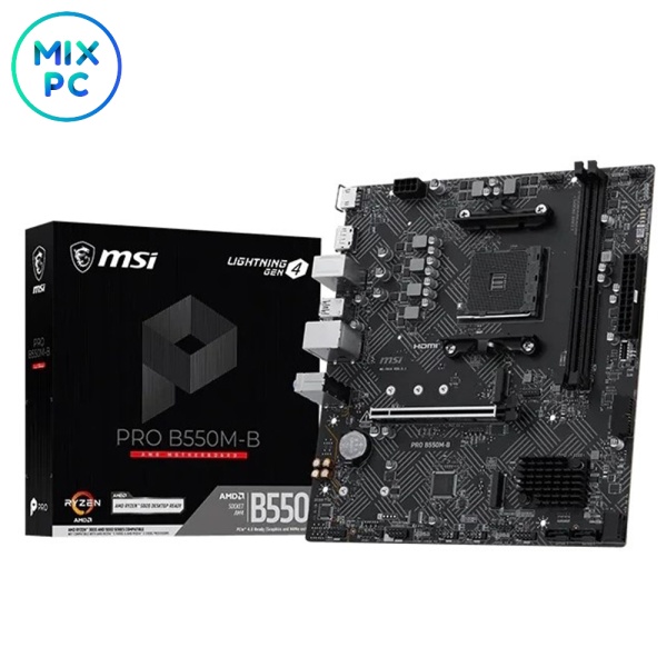 Материнская плата AM4 MSI PRO B550M-B