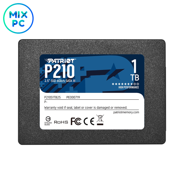 Накопитель SSD 2.5" 1Tb Patriot P210 P210S1TB25