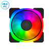 Вентилятор Powercase CM21-14 ARGB Black 140x140x25мм