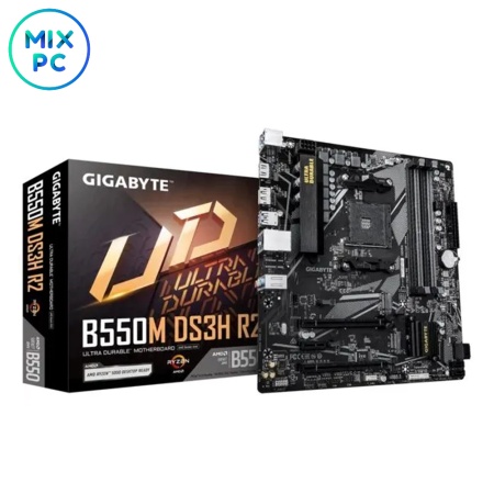 Материнская плата AM4 Gigabyte B550M DS3H R2