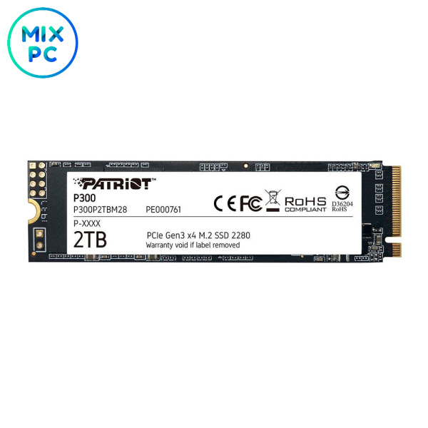 Накопитель SSD M.2 2TB Patriot P300 P300P2TBM28