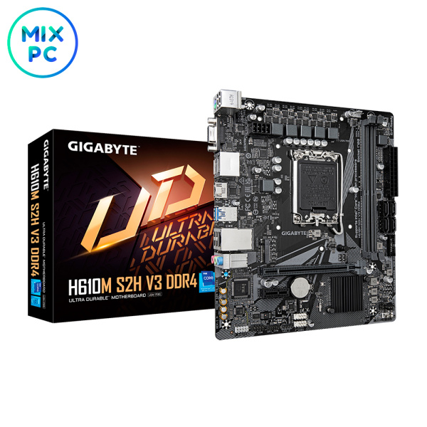Материнская плата LGA1700 GIGABYTE H610M S2H V3 DDR4