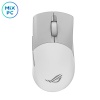 Игровая проводная/беспроводная мышь ASUS ROG Keris Wireless AimPoint White