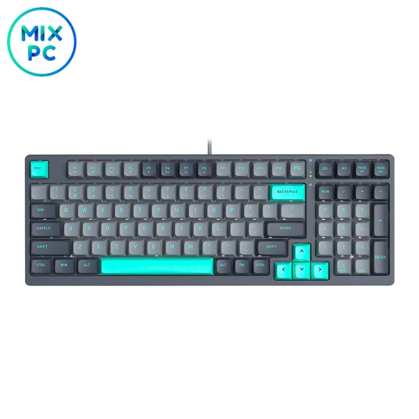 Клавиатура проводная A4Tech Fstyler FS300 Black/Grey