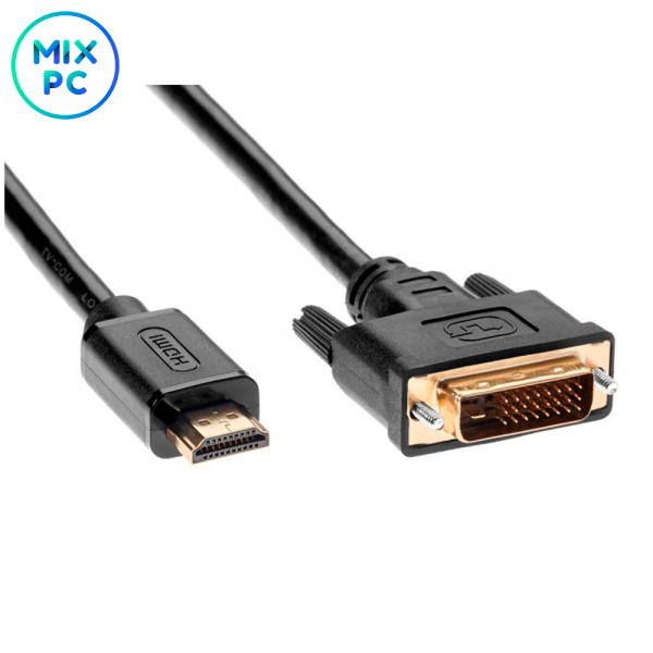 Кабель HDMI to DVI-D (19M -25M) 2м, TV-COM LCG135E-2M