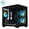 Корпус XASTRA QW400M 5ARGB-C6-AC Black