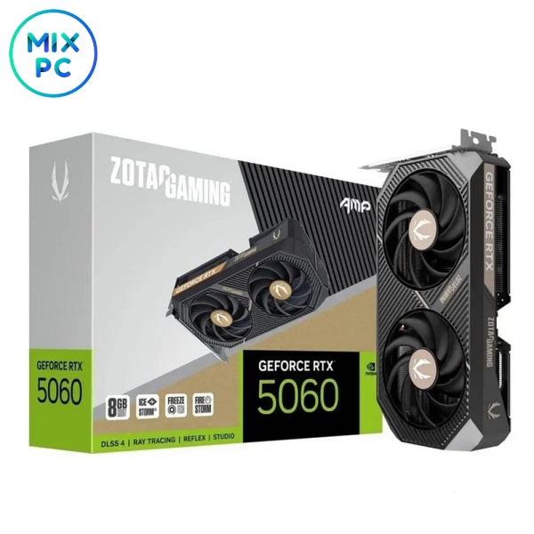 Видеокарта RTX 5060 8GB Zotac GAMING AMP ZT-B50600F-10M