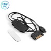 Контроллер подсветки ExeGate SATA ARGb 5V 3pin