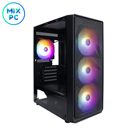 Корпус 1STPlayer FD3-M Black FD3-M-BK-4F1