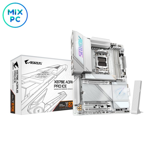 Материнская плата AM5 GIGABYTE X870E AORUS PRO ICE