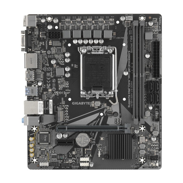Материнская плата LGA1700 GIGABYTE H610M S2H V3 DDR4 Б/у