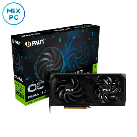Видеокарта RTX4070 Super 12Gb Palit Dual OC NED407SS19K9-1043D