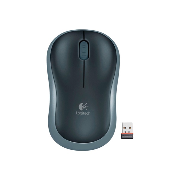 Мышь беспроводная Logitech M185 Gray