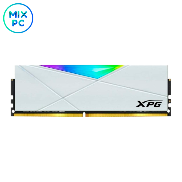 Модуль памяти DDR4 8GB 3200MHz CL16 ADATA XPG SPECTRIX D50 RGB White AX4U32008G16A-SW50