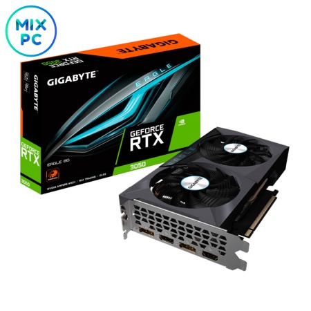 Видеокарта RTX3050 8Gb Gigabyte GV-N3050EAGLE-8GD
