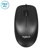 Мышь проводная Logitech M100/100R Dark Grey
