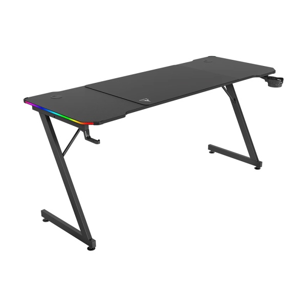 Стол компьютерный ZONE 51 TRINE 160 RGB Black Z51-T6R-BK