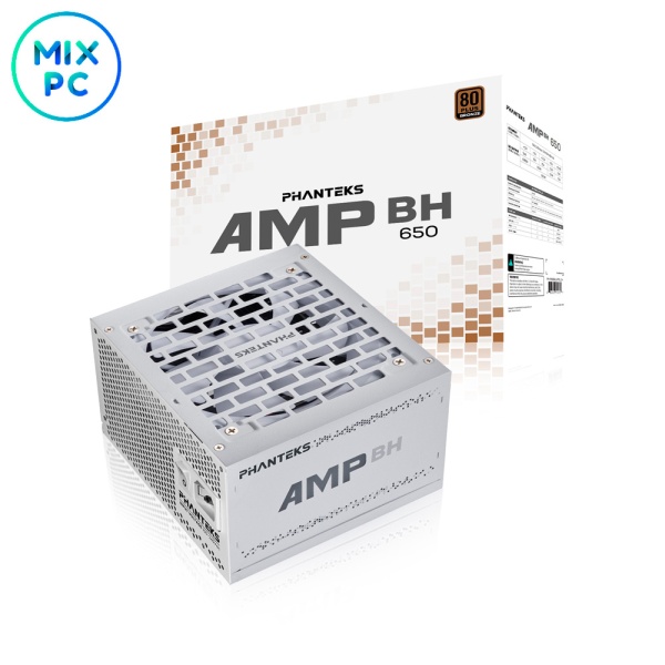 Блок питания 650W Phanteks AMP BH White PH-P650B_WT01 80+ Bronze