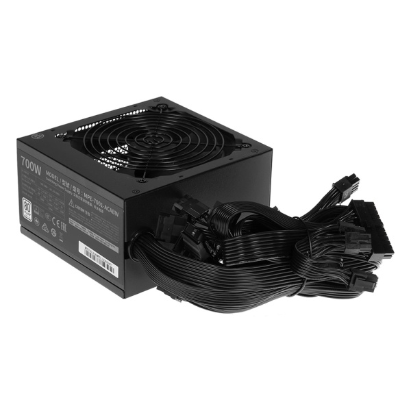 Блок питания 700W Cooler Master MWE 700 WHITE - V2 80+ Standard MPE-7001-ACABW Б/у