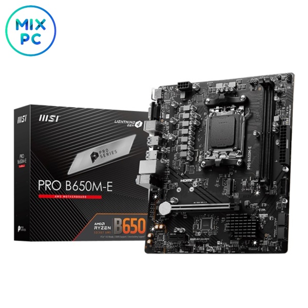 Материнская плата AM5 MSI PRO B650M-E
