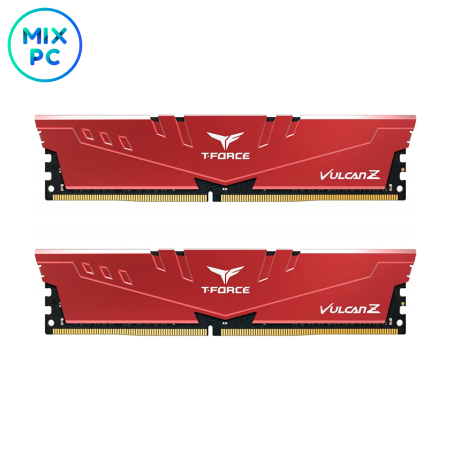 Оперативная память DDR4 32GB (2x16GB) 3200MHz Team Group T-Force Vulcan Z Red