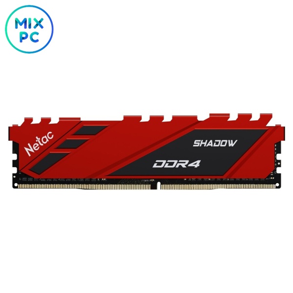 Модуль памяти DDR4 8GB 3600MHz CL18 Netac Shadow Red NTSDD4P36SP-08R.