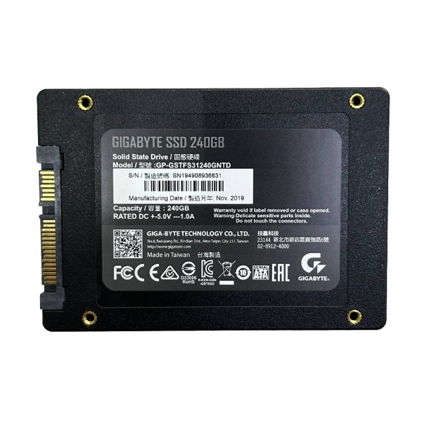 Накопитель SSD 2,5" 240GB Gigabyte GP-GSTFS31240GNTD Б/у