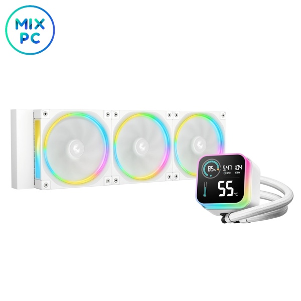 Система жидкостного охлаждения DeepCool LQ360 ULTRA WH ARGB