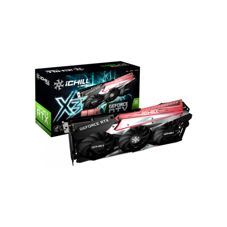 Видеокарта PCI-E GeForce RTX3060Ti Inno3D ICHILL X3 RED 8G C306T3-08D6X-1671VA39H LHR