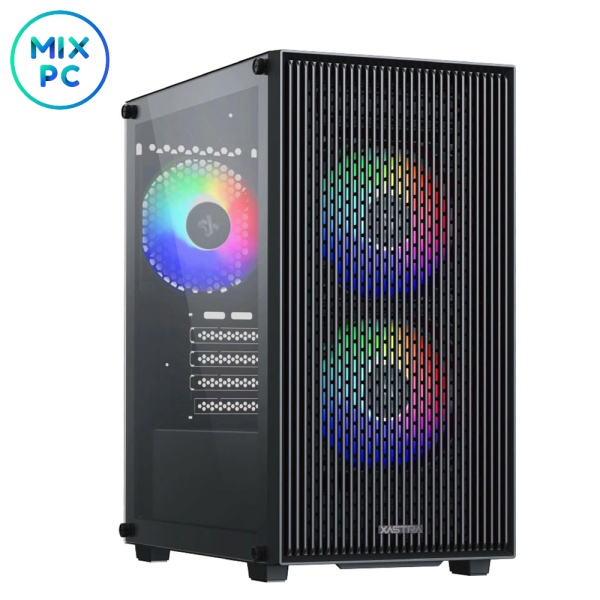 Корпус XASTRA A307M 3FRGB Black