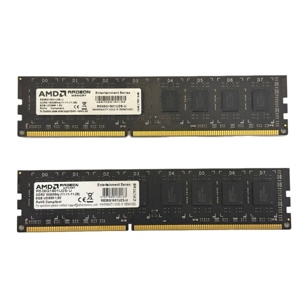 Модуль памяти DDR3 8GB 1600MHz AMD Radeon R538G1601U2S-U Б/у
