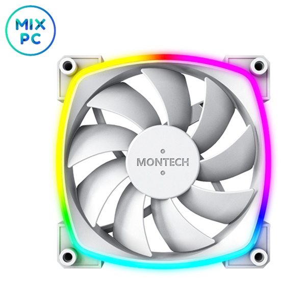 Вентилятор Montech AX120 ARGB White 120x120x25мм