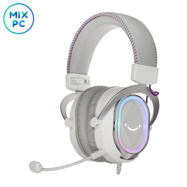 Игровые проводные наушники Fifine H13 White
