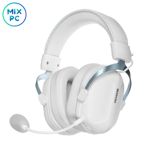 Игровые беспроводные наушники MCHOSE S9 PRO White