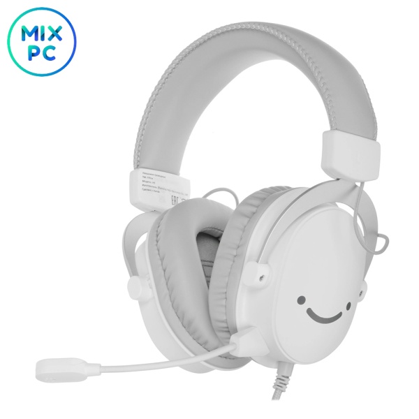 Игровые проводные наушники Fifine H9 White