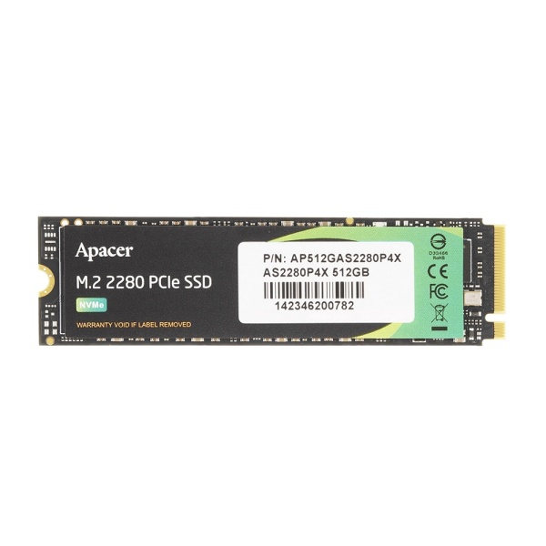 Накопитель SSD M.2 512GB Apacer AS2280P4X AP512GAS2280P4X-1