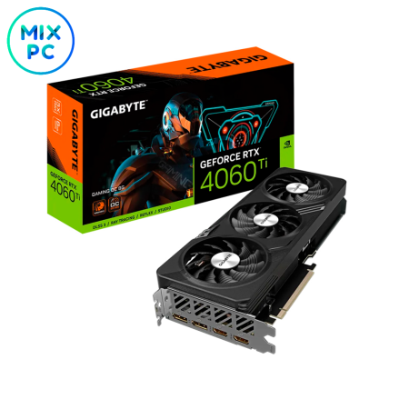 Видеокарта RTX4060Ti 8Gb GIGABYTE GAMING OC GV-N406TGAMING OC-8GD
