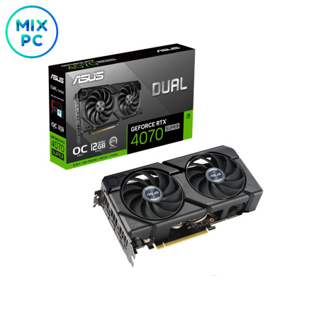 Видеокарта RTX4070 Super 12GB Asus Dual DUAL-RTX4070S-O12G