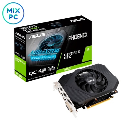 Видеокарта GTX1650 4GB ASUS Phoenix PH-GTX1650-O4GD6-P