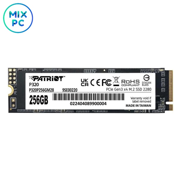 Накопитель SSD M.2 256GB Patriot P320 P320P256GM28