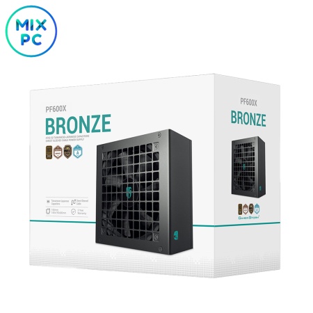 Блок питания 600W Deepcool GAMERSTORM PF600X 80+ Bronze