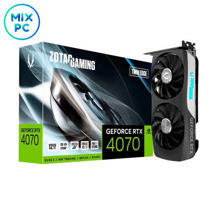 Видеокарта RTX4070 12GB Zotac Twin Edge ZT-D40700E-10M