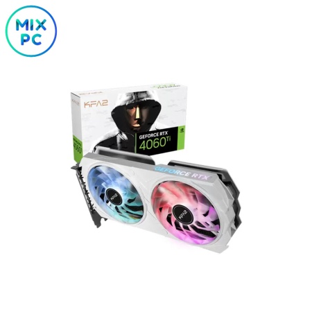 Видеокарта RTX4060Ti 8GB KFA2 X White 46ISL8MD8BWK