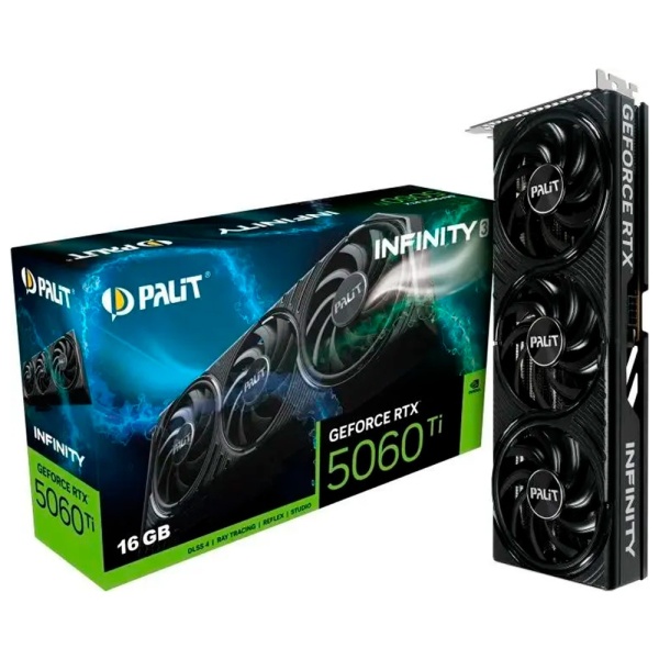 Видеокарта RTX 5060 Ti 16GB Palit INFINITY 3 NE7506T019T1-GB2061S