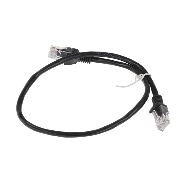 Патч-корд 0.5м Cablexpert PP12-0.5M/BK