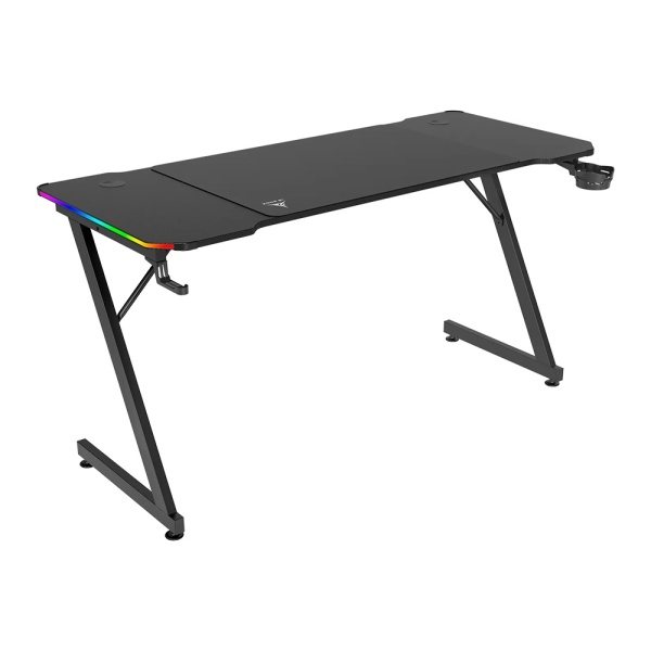 Стол компьютерный ZONE 51 TRINE 140 RGB Black Z51-T4R-BK